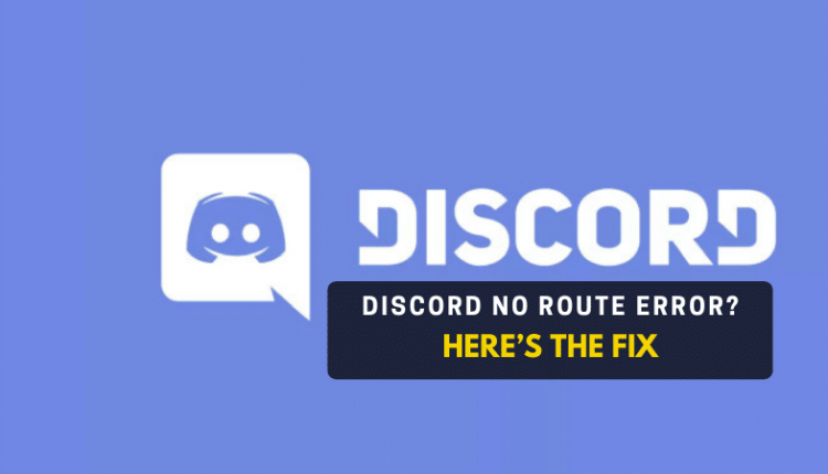 discord no route