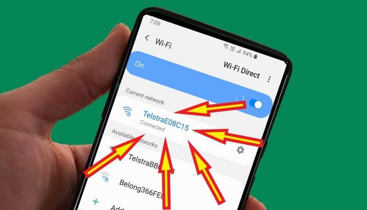 Recover WiFi Password From Android
