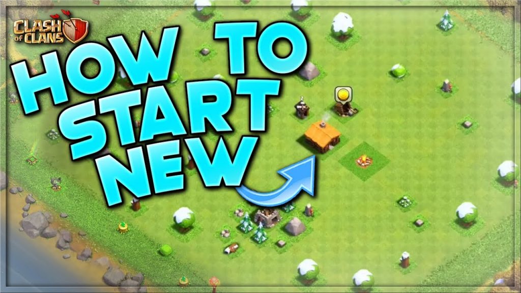 Is there a way to restart the clash of clans