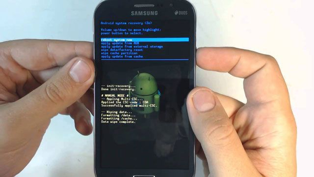 Factory Reset your Android Device